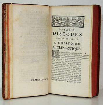 Discours sur l'Histoire Ecclésiastique. Abbé Fleury