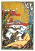 Le Jardin des supplices. Illustré de quatorze eaux-fortes originales, rehaussées de couleurs au pinceau et de bandeaux, lettrines et culs-de-lampe, ...