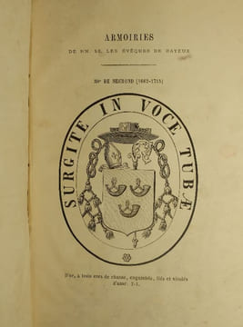 Histoire du Diocèse de Bayeux, XVIIe et XVIIIe Siècle, XVIIIe et XIXe Siècle, 2 volumes reliés.. Laffetay, Jacques,