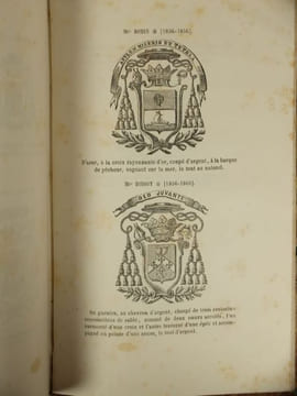 Histoire du Diocèse de Bayeux, XVIIe et XVIIIe Siècle, XVIIIe et XIXe Siècle, 2 volumes reliés.. Laffetay, Jacques,