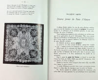 Différentes origines et diverses formes du Point et de la Dentelle d'Alençon,