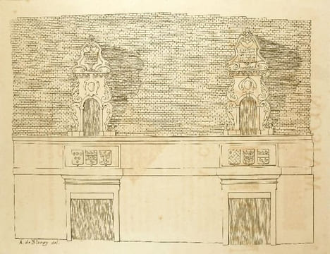 Maison de Malherbe à Caen, Place de la Belle-Croix,. Blangy, Auguste, de,