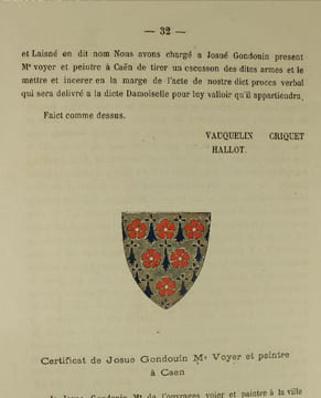 Maison de Malherbe à Caen, Place de la Belle-Croix,. Blangy, Auguste, de,
