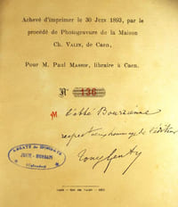Histoire véritable de la Guerre des Grecs et des Troyens... Ensemble les Effigies des Grecs et Troyens plus signalez, rapportées après le naturel, suyvant la description de lAutheur et de quelques Médailles trouvées en bronze et aux Marbres antiques. Escrite premièrement en grec par Darès de Phrygie, depuis traduite en latin par Cornille Nepveu et faite françoise par Charles de Bourgueville.