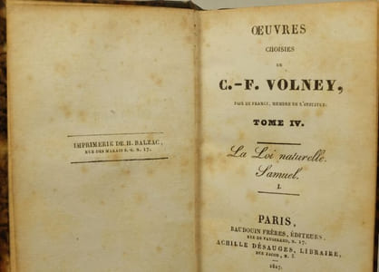 Oeuvres Choisies de C. F. Volney,