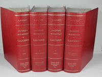 Statistique Monumentale du Calvados, Caen, Vire et Bayeux, Lisieux, Pont- l'Evêque et Falaise, 4 Volumes,