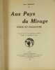 Aux Pays du Mirage, Syrie et Palestine,. Baraude, Henri,