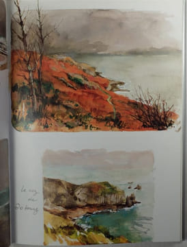 Flâneries en Manche,. Letellier, Pierre,