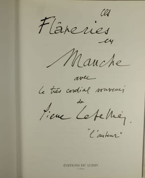 Flâneries en Manche,. Letellier, Pierre,