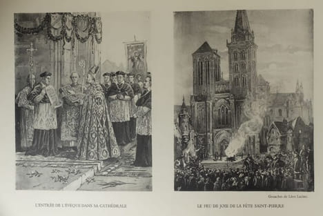 La Cathédrale Saint-Pierre de Lisieux, Edition Originale, 1917,. Hardy, Victor, Jean, Désiré,