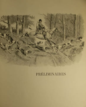 Le Monde Merveilleux des Bêtes, Animaux de Vénerie et Chasse aux Chiens courants, 2 Volumes,. Oberthur, Joseph,