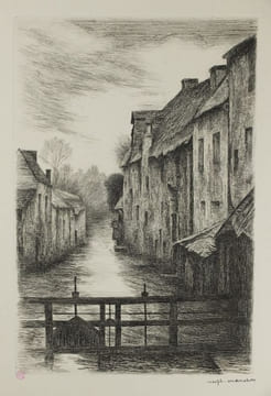 Bayeux, Suite de 10 Eaux Fortes gravées par Raphaël Manchon, Commentées par Dom Aubourg,. Manchon, Raphaël, Dom Aubourg,