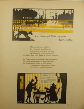 Dix Fables d'Animiaux,. La Fontaine, Jean, de, Avelot, Henri,