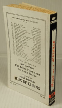 Mollo sur la Jonquaille, Spécial Police, N° 68,. Cassini, Zep,