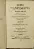 Cours d'Antiquit&eacute;s Monumentales profess&eacute; &agrave; Caen, en 1830, par Arcisse de Caumont, Histoire de l'Art dans l'Ouest de la France de puis les Temps ...
