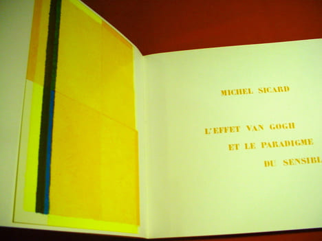 Triple suite en jaune à la Gloire de Van Gogh 1981-1985- 1986, suivi de Tournesols, dialogue Michel Butor et Michel Sicard et de deux textes de Michel ...