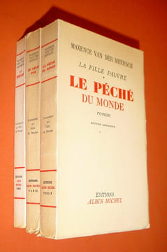 LA FILLE PAUVRE. * Le péché du monde. - ** Le coeur pur. - *** La compagne.. VAN DER MEERSCH Maxence