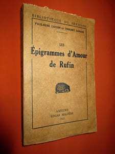Les épigrammes d'amour de Ruffin.