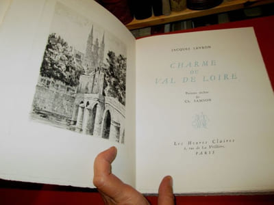 Charme du Val de Loire (complet des deux volumes illustrés de 38 gravures de Samson).