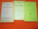 Lot de 3 brochures à propos du volapuk et de l'esperanto . CHAPELLIER (Paul)