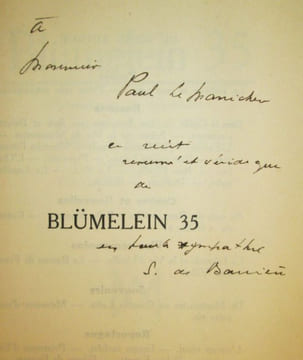 Blümelein 35. Confidences du Lieutenant S. de Barrière, Officier de renseignements, recueillies par Francis Carco.. CARCO Francis - PALEIRAC ...