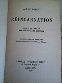 Réincarnation.