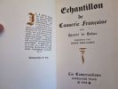 Echantillon de causerie française présenté par René Benjamin . BALZAC Honoré de