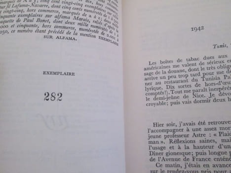 Journal 1942-1949.. GIDE André