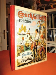 Coeurs Vaillants : Reliure éditeur 1954 : du n° 18 au n° 34.