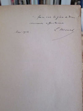 Nouvelles esquisses de morale évangélique. (dédicacé). Léopold Monod (1844-1922) - Pasteur de l'Eglise réformée de France. En poste à Lyon de 1869 à ...