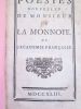 Poésies Nouvelles de Monsieur de La Monnoye, de L' Académie Françoise . LA MONNOYE (Bernard De La Monnoye, Philippe-Louis Joly)
