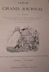 Album du grand journal .- ALBUM-EVENEMENT prime du grand journal, du figaro, de l'autographe et de la gazette des abonnés