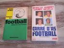 FOOTBALL.- Lot de 2 livres : Histoires de football par Max Urbini &  DI NALLO - GONDET - LOUBET - REVELLI.- Carré d'as du football, par Louis Naville. ...