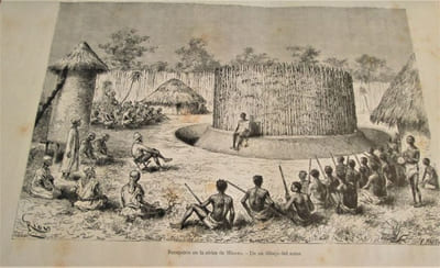 CONGO.- Africa Pintoresca. Region de Los Grandes Lagos. El Congo. Exploraciones realizadas en el Oeste de Africa por Saborgnan de Brazza.
