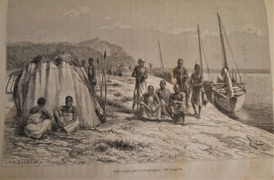 CONGO.- Africa Pintoresca. Region de Los Grandes Lagos. El Congo. Exploraciones realizadas en el Oeste de Africa por Saborgnan de Brazza.