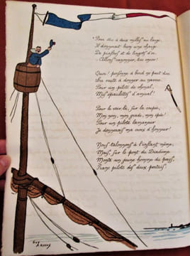 Chansons du Marin français au temps de la Marine en Bois recueillies et illustrées par Guy Arnoux . ARNOUX (Guy)