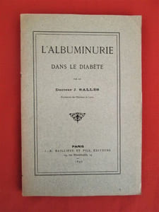 L'albuminerie dans le diabète.