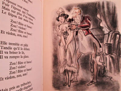 Chansons galantes. Illustrées par André Collot.