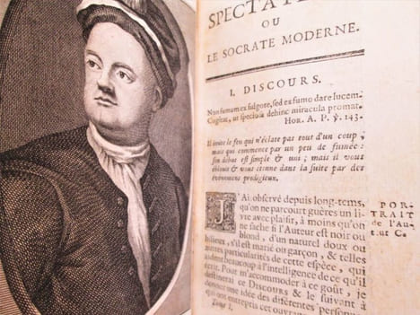 Le spectateur, ou le Socrate moderne, où l'on voit un portrait naïf des moeurs de ce siècle.- En 6 volumes. . STEELE (Richard)