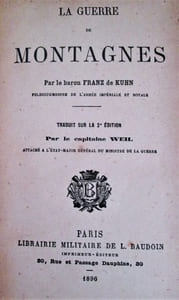La guerre de montagnes.