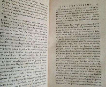 OBERON ou les aventures de Huon de Bordeaux.. WIELAND Christoph Martin.