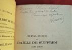 Journal de bord du bailli de Suffren dans l'Inde, 1781-1784.- Dédicacé par l'auteur. . Henri Moris (1856-1922) - Pierre André de Suffren, dit « le ...