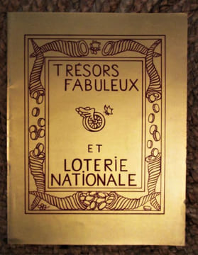 Trésors fabuleux et loterie nationale.. EFFEL Jean (illustrations)