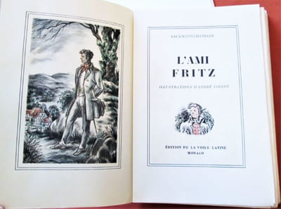 L'ami Fritz.- Illustrations d'André Collot.