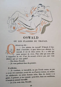 Les cinq plaisirs de l'homme cultivé.