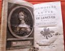 Mémoires sur la vie de Mademoiselle De Lenclos. Première Partie. Lettres de Mademoiselle De Ninon de Lenclos au Marquis De Sevigné. Seconde et ...