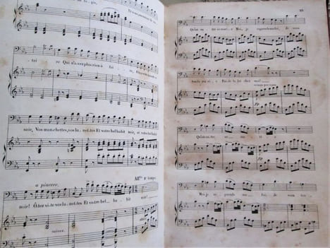 PARTITION : Les noces de Jeannette. Opéra-Comique en un acte. Paroles de J. Barbier et M. Carré. Musique de Victor massé. . Victor MASSE