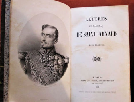 Lettres du maréchal de Saint-Arnaud.- 2 tomes.. SAINT-ARNAUD (Armand-Jacques Leroy de)