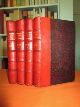 La science et les savants en 1864, en 1865, en 1866. (4 volumes). Victor MEUNIER (1817-1903)
