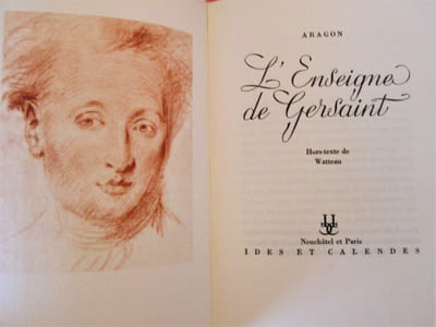 L'enseigne de Gersaint. Hors texte de Watteau.